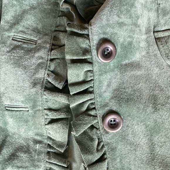 Deed pig suede leather jacket - Picture 7 of 17